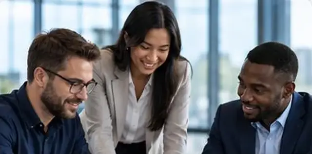 Sales and marketing team collaborating
